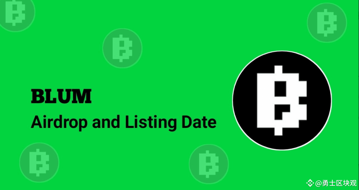 BLUM 🎉 Big news for BLUM! The airdrop launch date is | 雪姐1 on Binance  Square