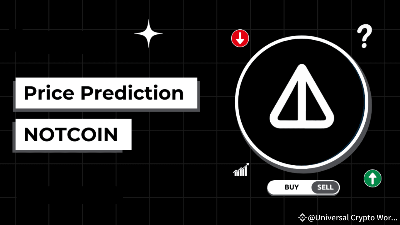 Notcoin (NOT) Price Prediction 2024, 2025, 2030, 2035 | Is NOT a Good  Investment? | UniCrypto_World on Binance Square