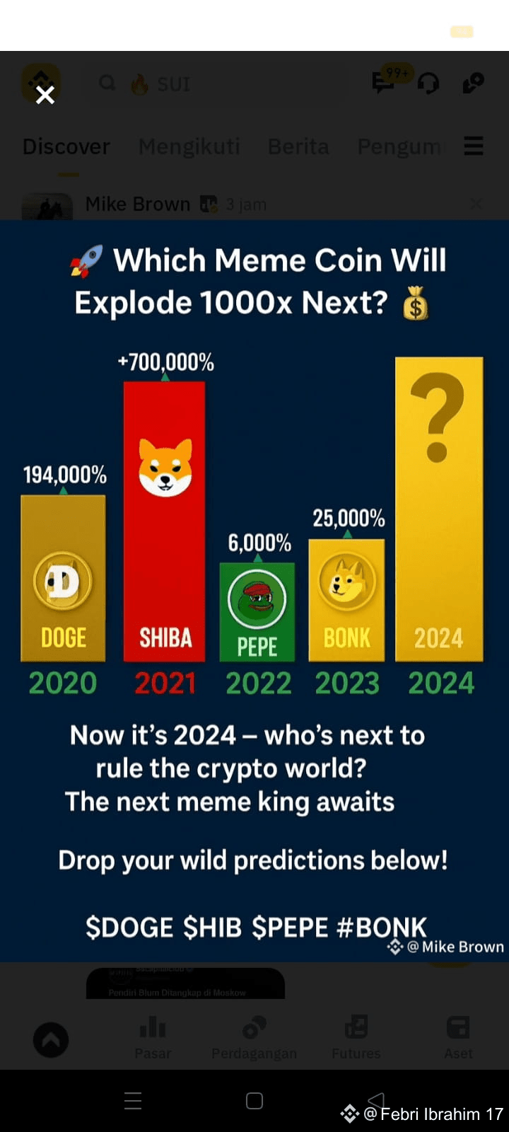 #BOB progress +900,000% ? BOB | Bintang Anugrah on Binance Square