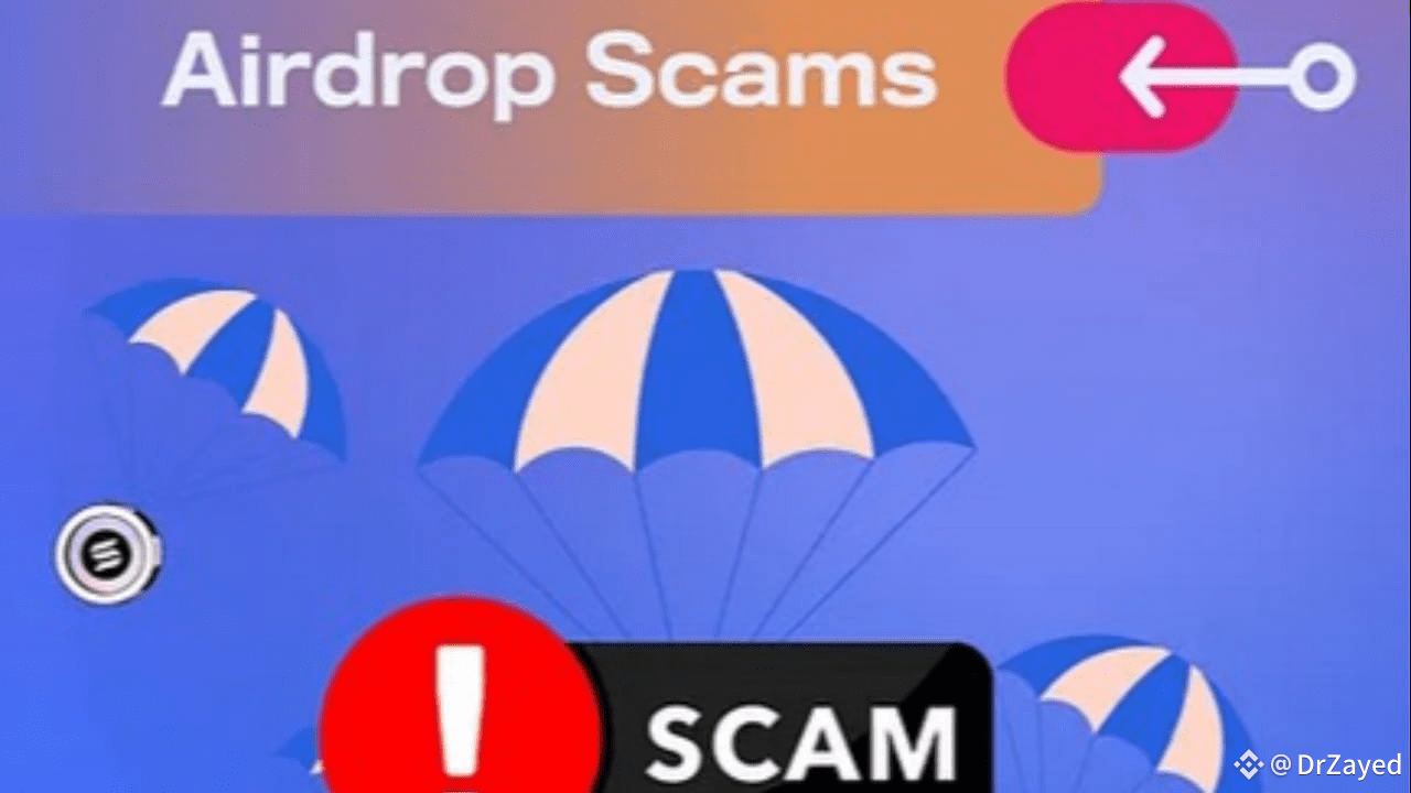 How to Identify Fake Crypto Airdrops in 2025: Is it safe to accept random  airdrops? | DrZayed on Binance Square