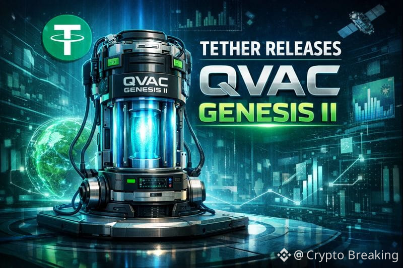 Tether Releases Qvac Genesis Ii