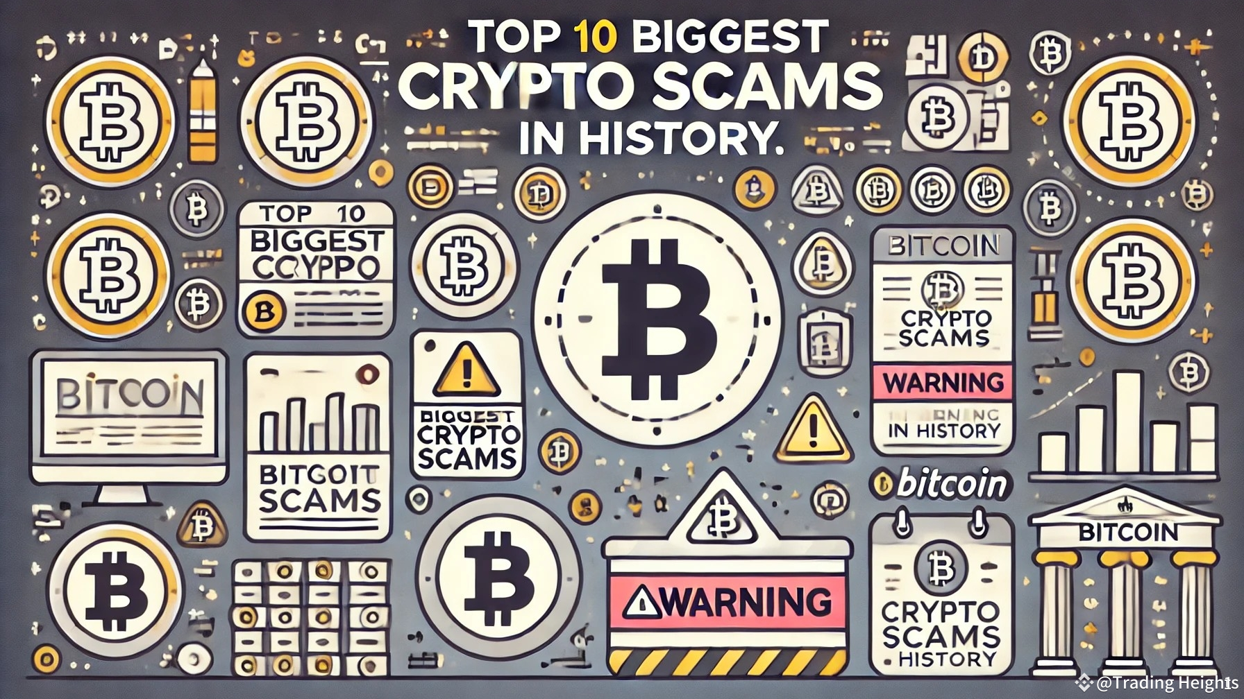 🚨 TOP 10 BIGGEST CRYPTO SCAMS IN HISTORY 🚨 | Trading Heights on Binance  Square
