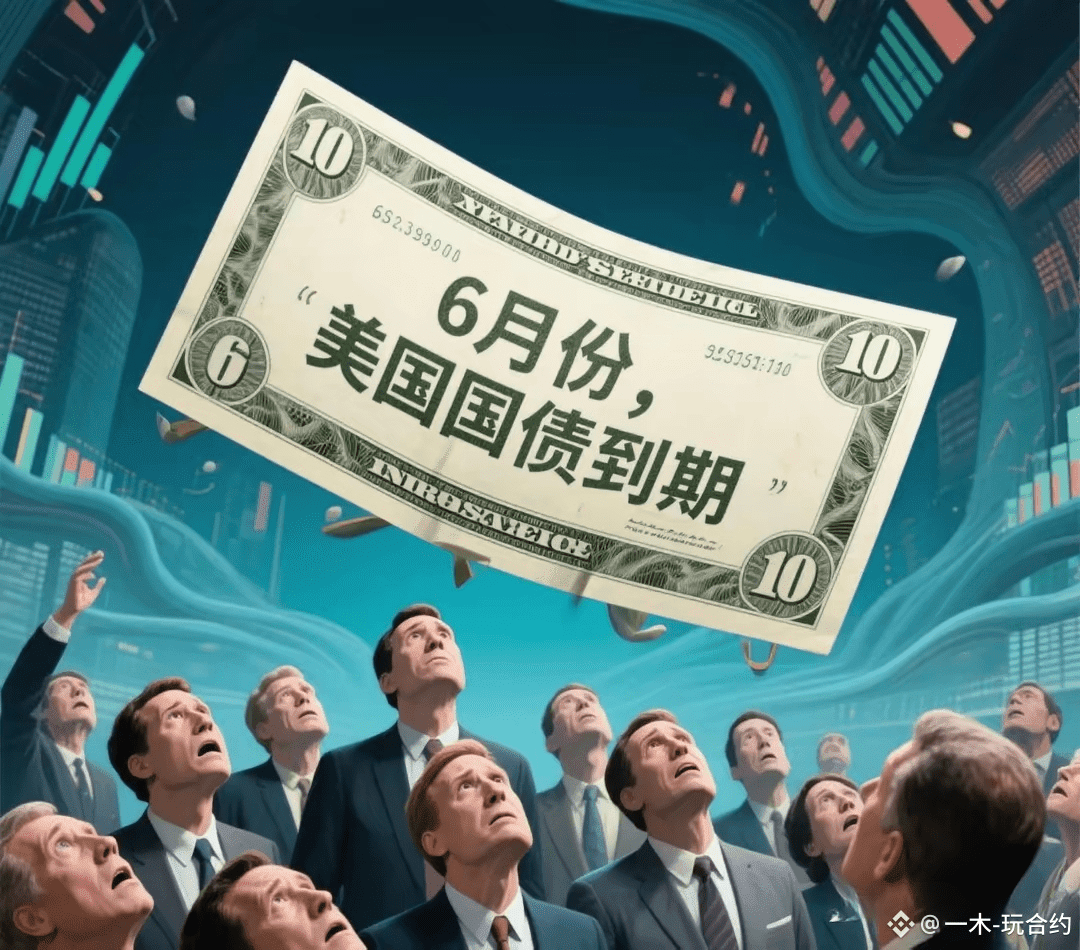如果6月美债崩了，全球金融市场会怎么走? | 一木-玩合约发布于币安广场