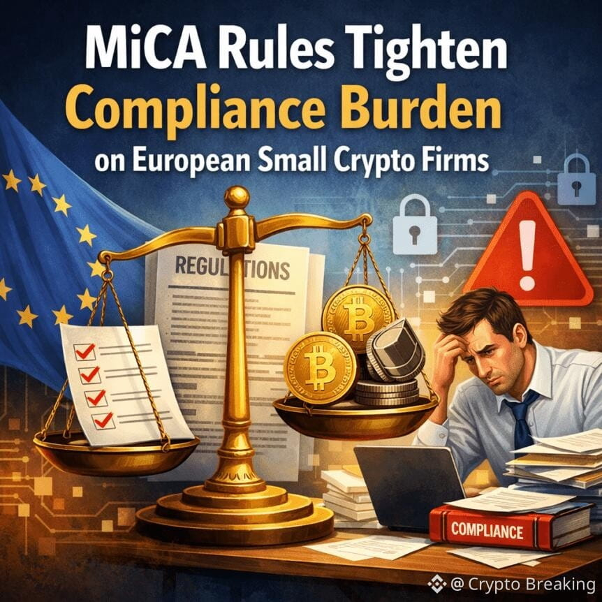 Mica Rules Tighten Compliance Burden On European Small Crypto Firms