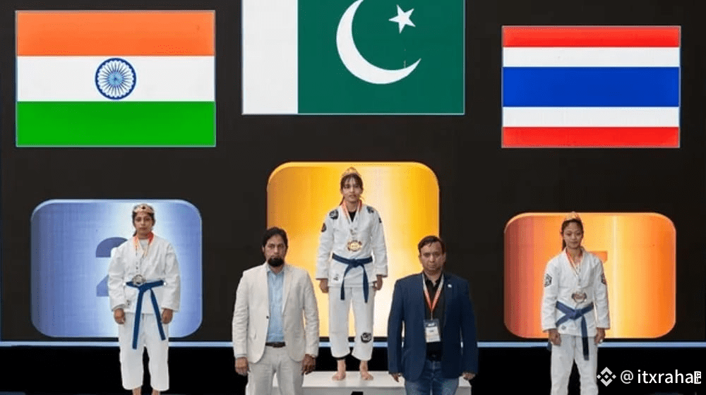 Bano Kausar Downs Indian Challenger to Win Ju-Jitsu Gold at 9th Asian Championship