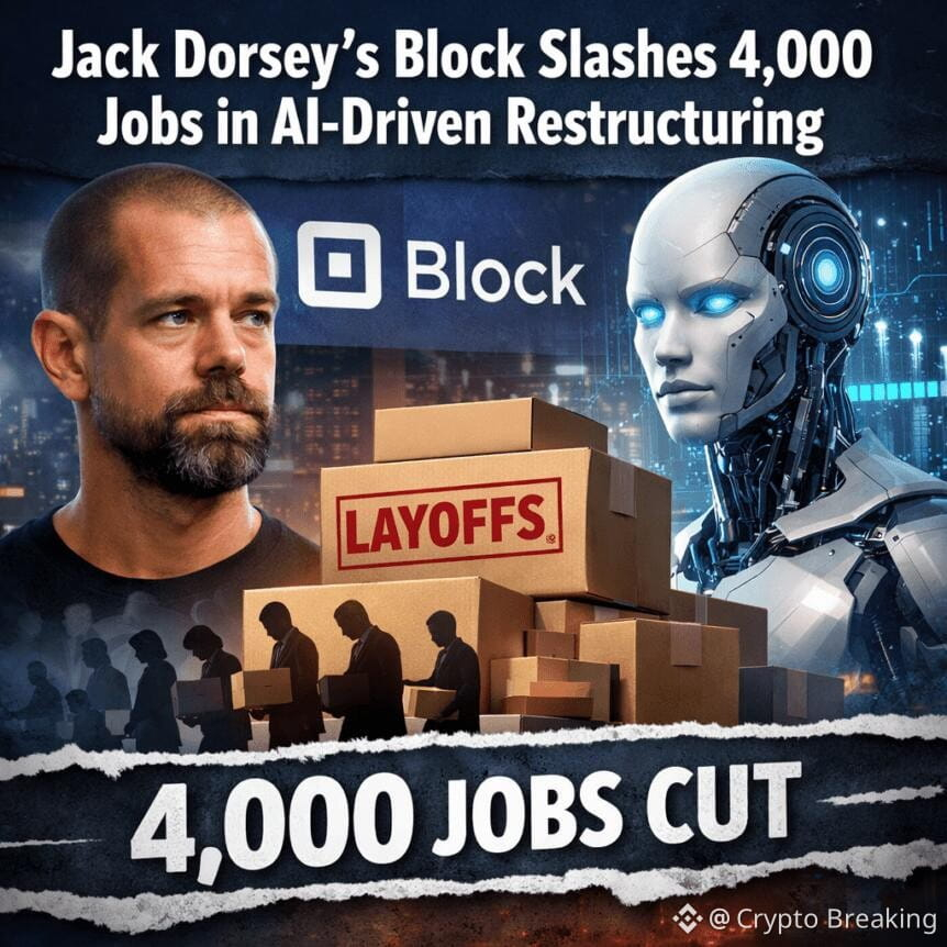 Jack Dorsey’s Block Slashes 4,000 Jobs In Ai-Driven Restructuring