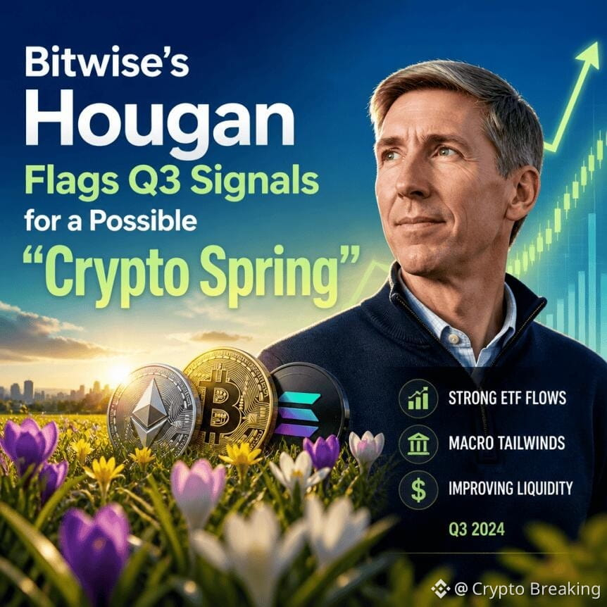 Bitwise’s Hougan Flags Q3 Signals For A Possible “crypto Spring”