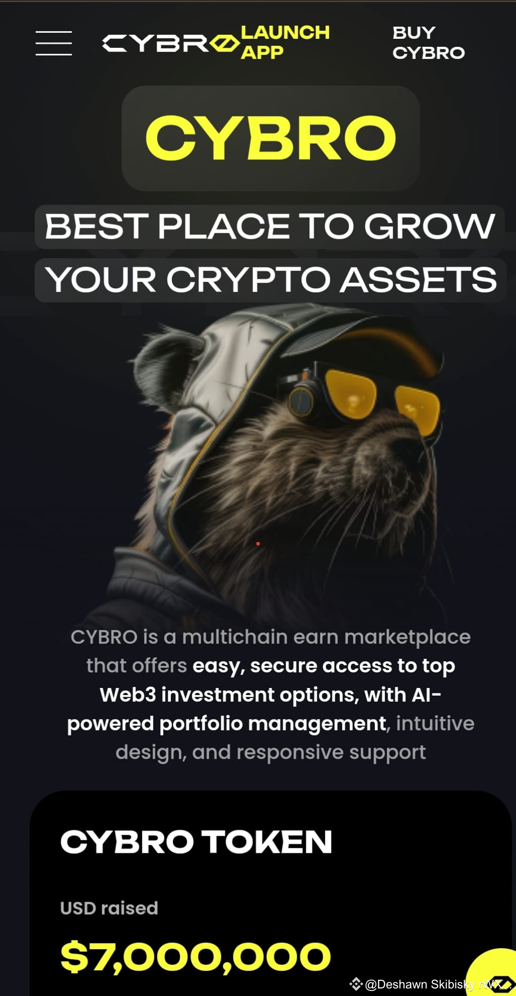 It has been confirmed that Cybro is one of the biggest scams | Deshawn  Skibisky rWXf on Binance Square