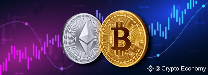 Ethereum y Bitcoin 