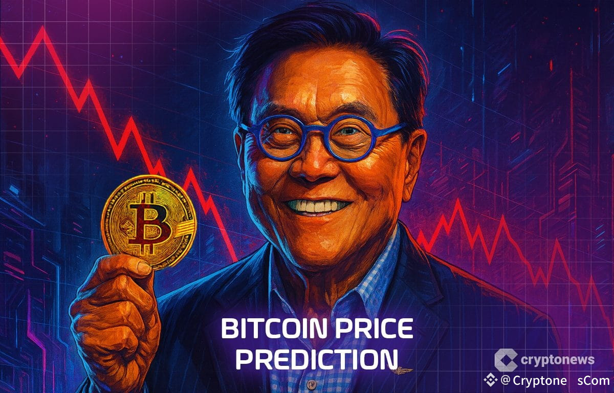 Bitcoin Price Prediction: Rich Dad Poor Dad Author Buys More Bitcoin During  Crash – What Does He... | CryptonewsCom on Binance Square