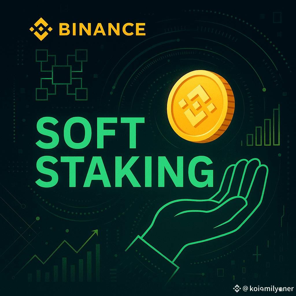 Binance Earn Soft Staking est une approche flexible pour aug | koinmilyoner  sur Binance Square