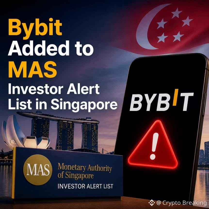 Bybit Added To Mas Investor Alert List In Singapore