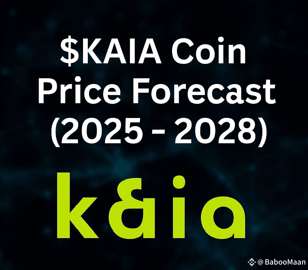 $KAIA Coin Price Forecast (2025 – 2028) 🚀 🔹 Current Overv | BabooMaan ...
