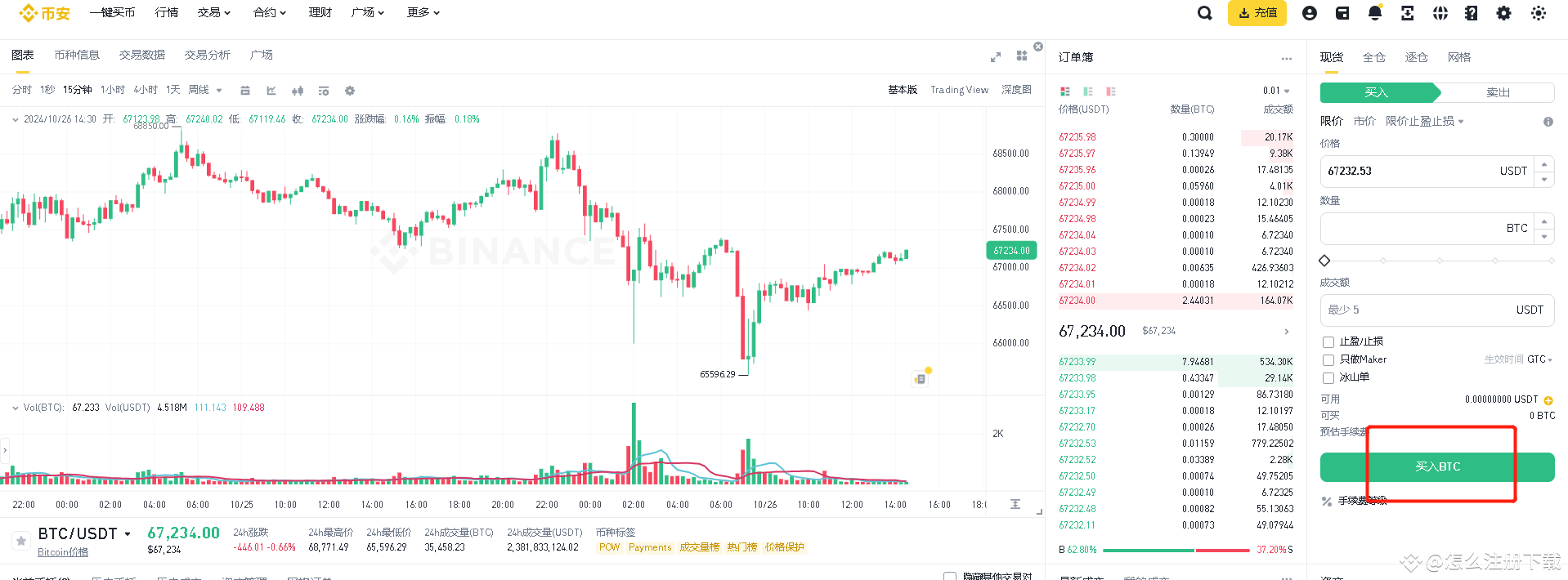 2024 Bitcoin investment tutorial, how to buy Bitcoin in  China#Binance#BinanceRegistration #RegisterBinance | 怎么注册下载 on Binance  Square