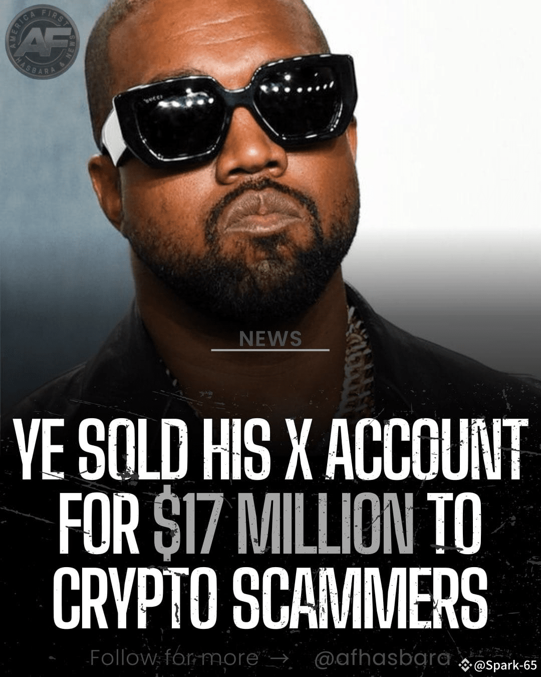 NEWS: Ye allegedly sold posting rights to his X account to | Spark-65 on  Binance Square
