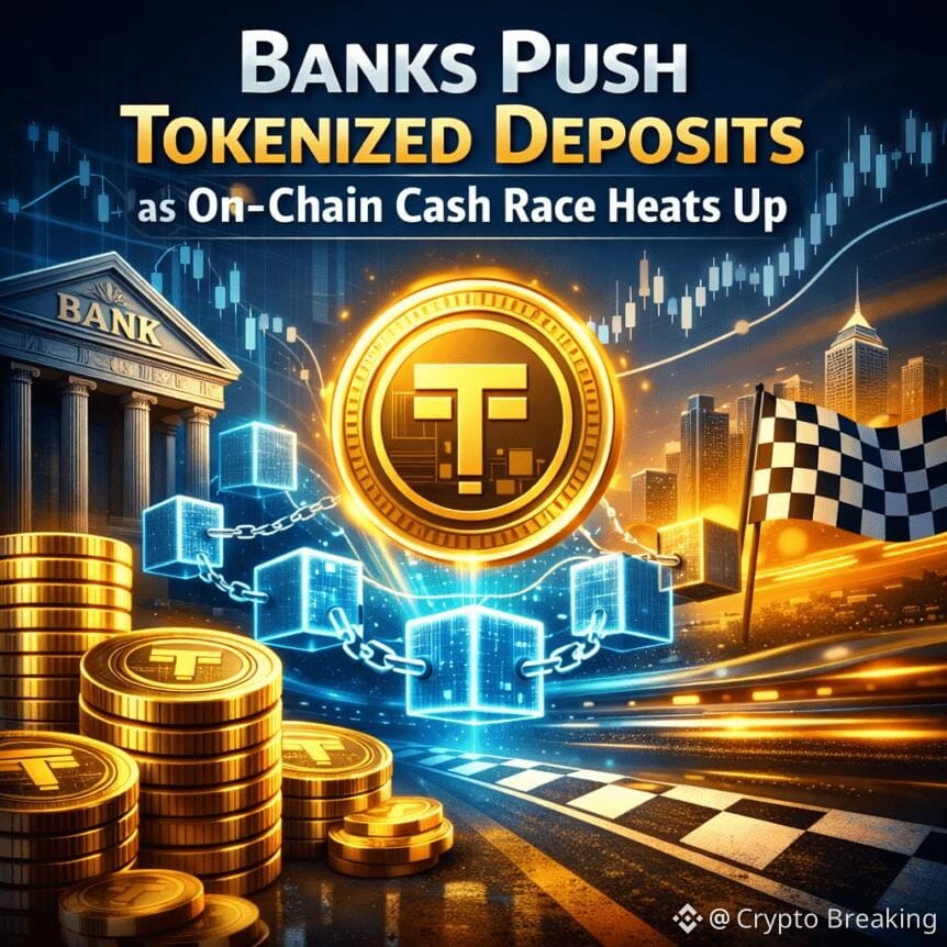 Banks Push Tokenized Deposits As On-Chain Cash Race Heats Up