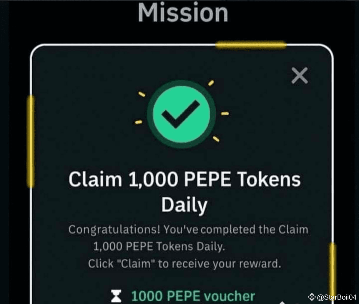 🐸Claim Free PEPE on Binance 💰 🪙 How to Claim: 1. Click | StarBoii04 on  Binance Square