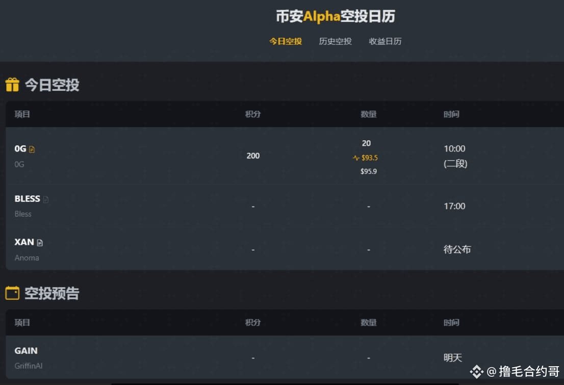 下午据两毛据说有大毛，bless预估中毛，Xan可能为大毛，预估两段制，出来及时分享！ 刷分换币刷了，弃刷wod改刷po | 撸毛合约哥