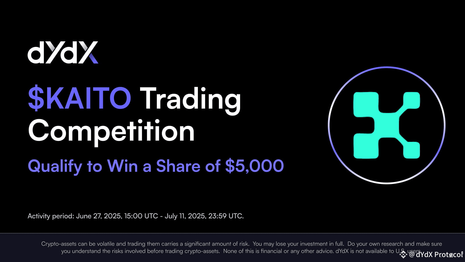 FINAL DAY ⏰ 13 traders will take home a share of the $5,000 | dYdX ...