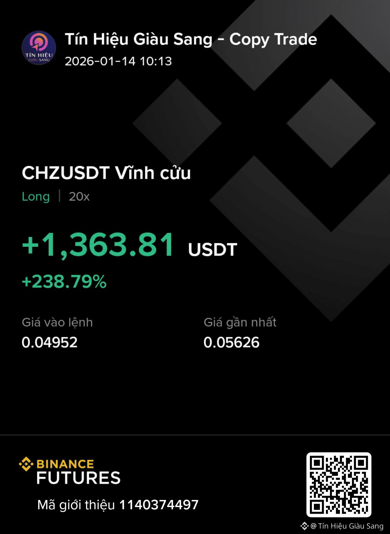 APR $TRUTH $KITE ... TOP1-10 这是我们的全部订单3天内账户X8次，毫不意外| Tín Hiệu Giàu Sang  发布于币安广场