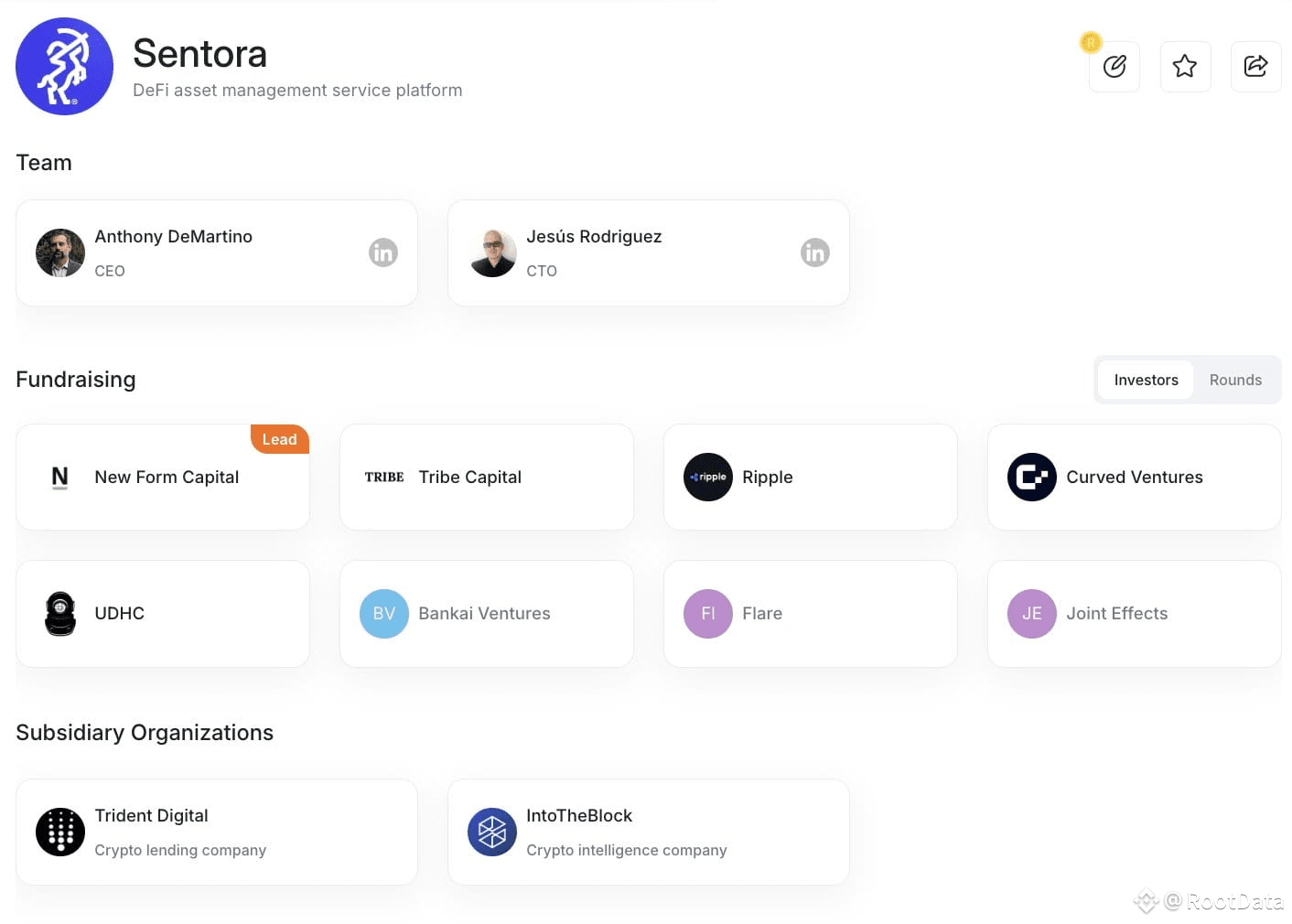 🧵 On May 6, IntoTheBlock and Trident merged to form | RootData on Binance  Square
