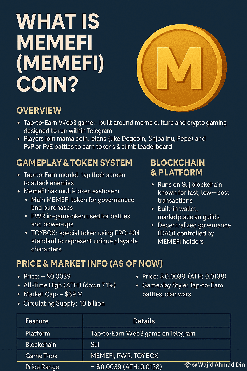 🪙 What is Memefi (MEMEFI) Coin? Overview of Memefi | Wajid Ahmad Din on  Binance Square