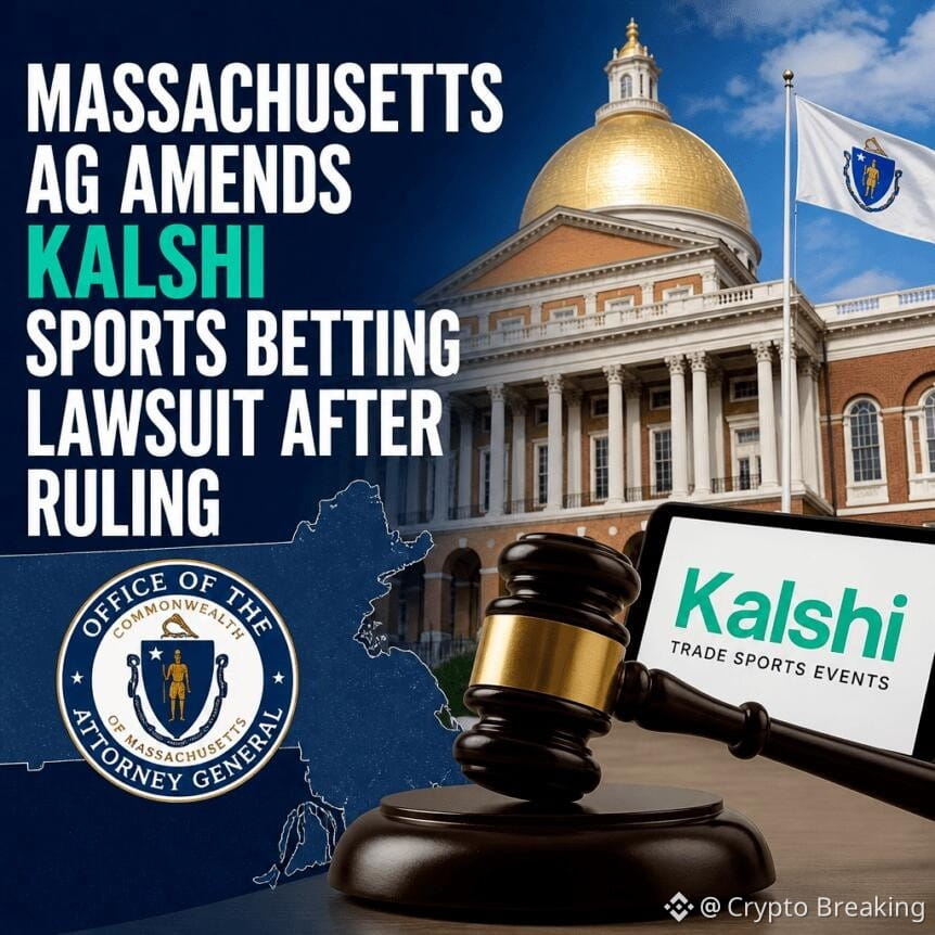 Massachusetts Ag Amends Kalshi Sports Betting Lawsuit After Ruling