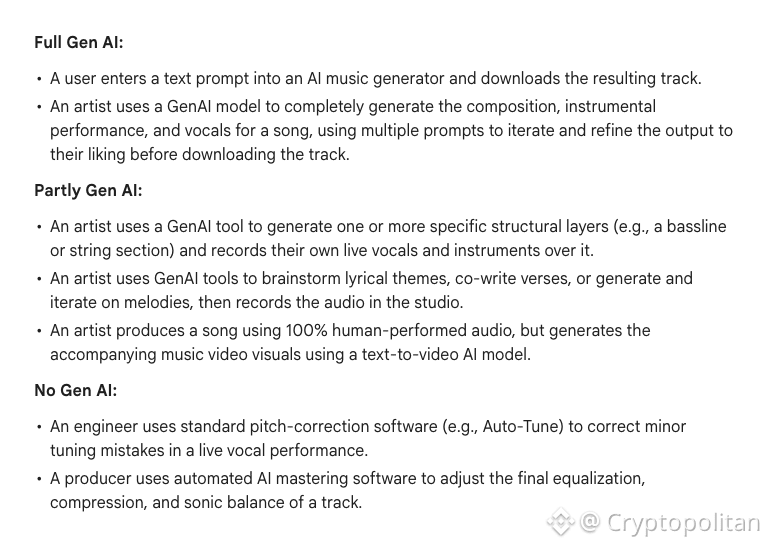 Auto-Tune doesn't count as AI on YouTube Music.