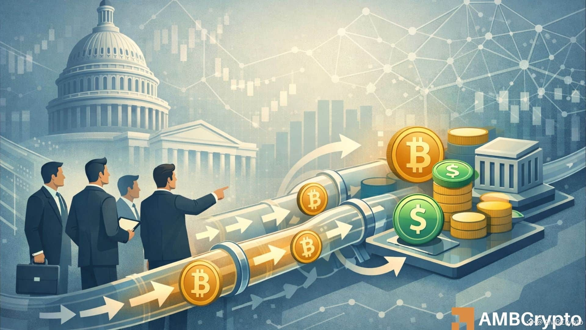 Institutional crypto inflows rise as U.S. policy turns pro-innovation