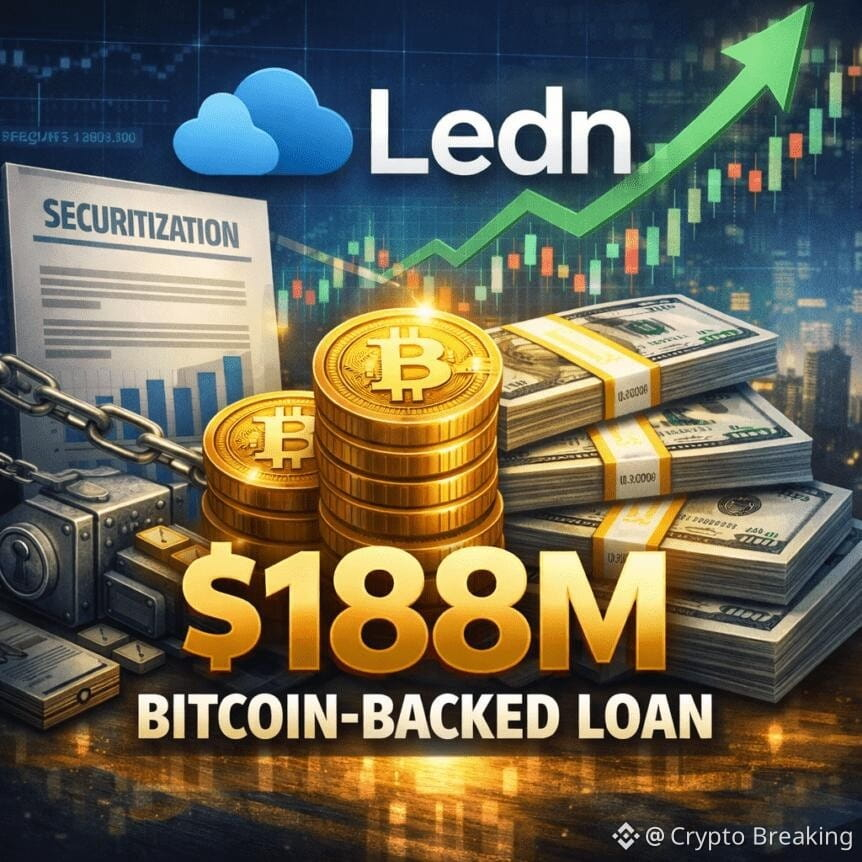 Ledn Clinches $188m In First Bitcoin-Backed Loan Securitization