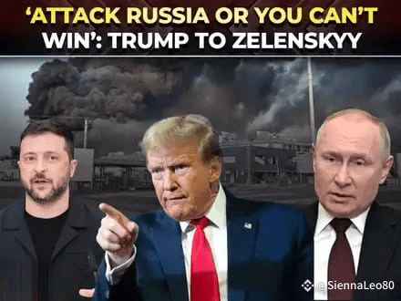⚔️ Trump to Zelenskyy: “Hit Back or Fall” – After Shocking S