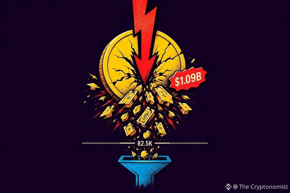 Bitcoin price liquidations