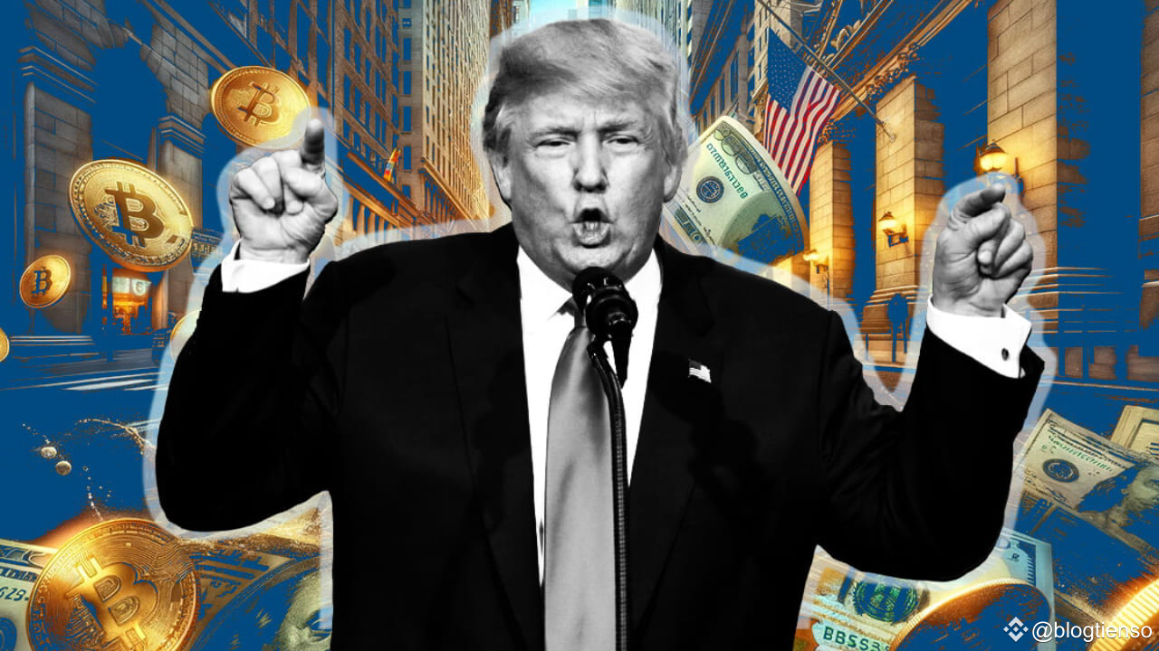 Trump Takes Office: 4 Cryptocurrencies Poised for Explosive Growth |  blogtienso on Binance Square