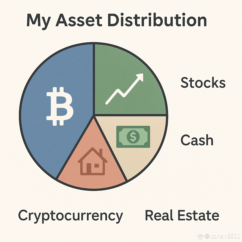 Asset distribution refers to how an individual or | ARSAA_crypto traders on  Binance Square