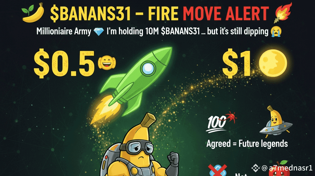🍌🚀 Banana31… the banana that's coming to break the world in