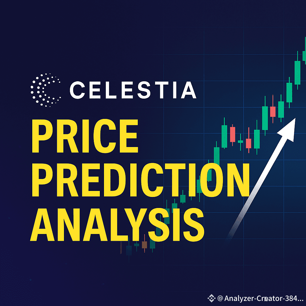 tia $TIA Celestia (TIA) Price Prediction & Analysis – |  Analyzer-Creator-38429399a on Binance Square