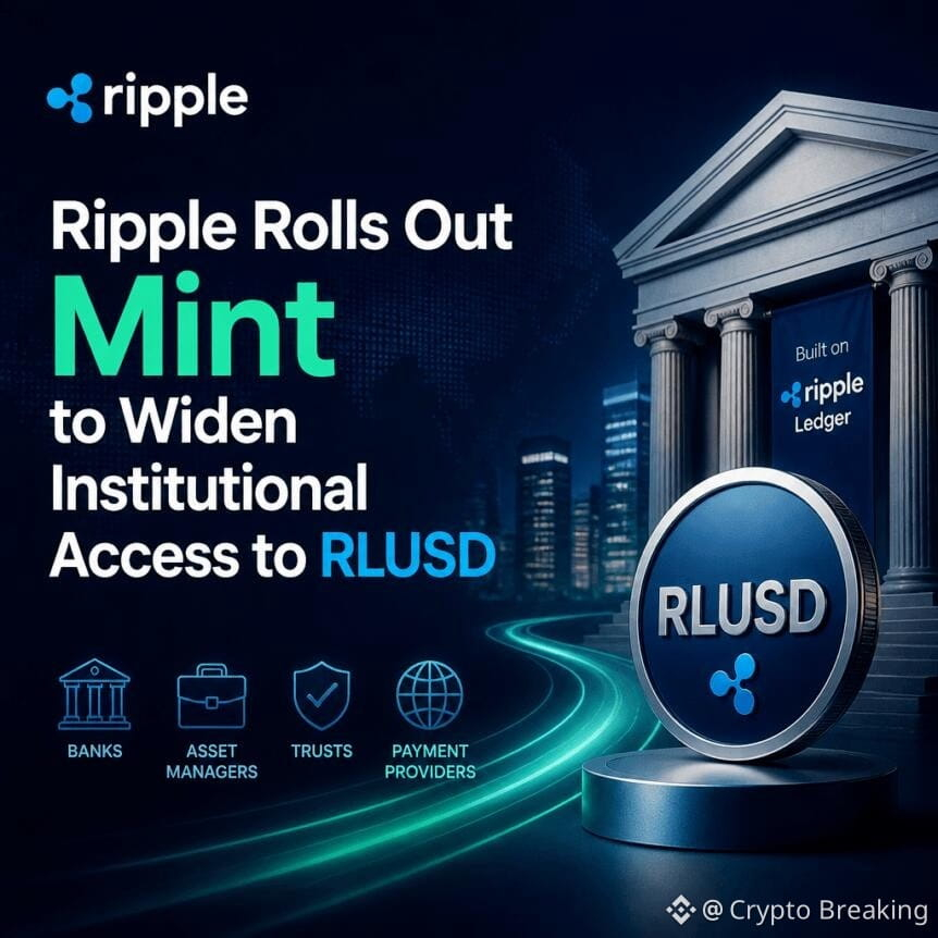 Ripple Rolls Out Mint To Widen Institutional Access To Rlusd