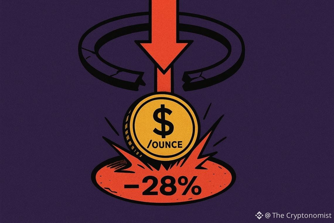 gold price decline