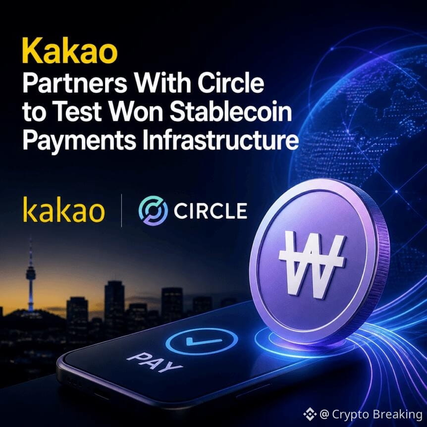 Kakao Partners With Circle To Test Won Stablecoin Payments Infrastructure