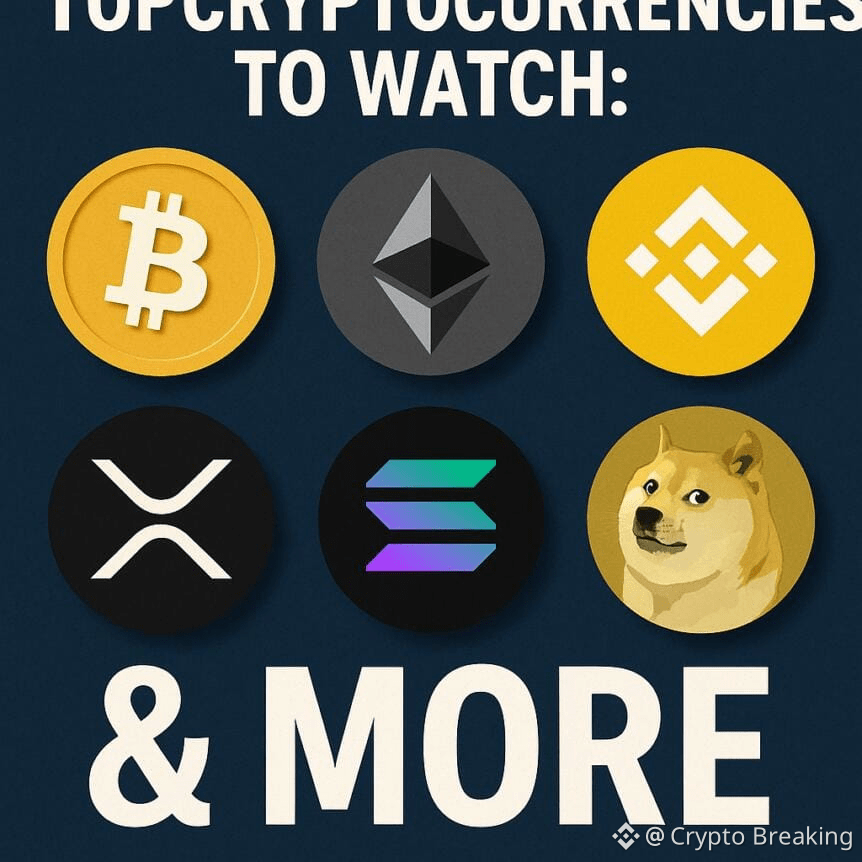 Top Cryptocurrencies To Watch: Btc, Eth, Bnb, Xrp, Solana, Dogecoin & More
