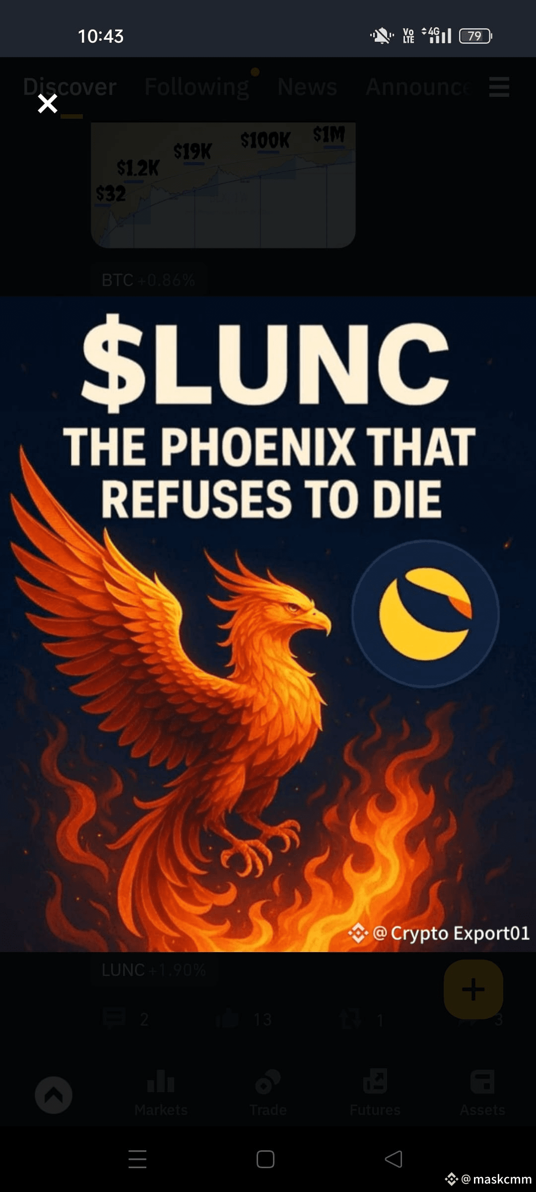 LUNC (Terra Classic): Potential for a Huge Price Surge? | maskcmm on  Binance Square