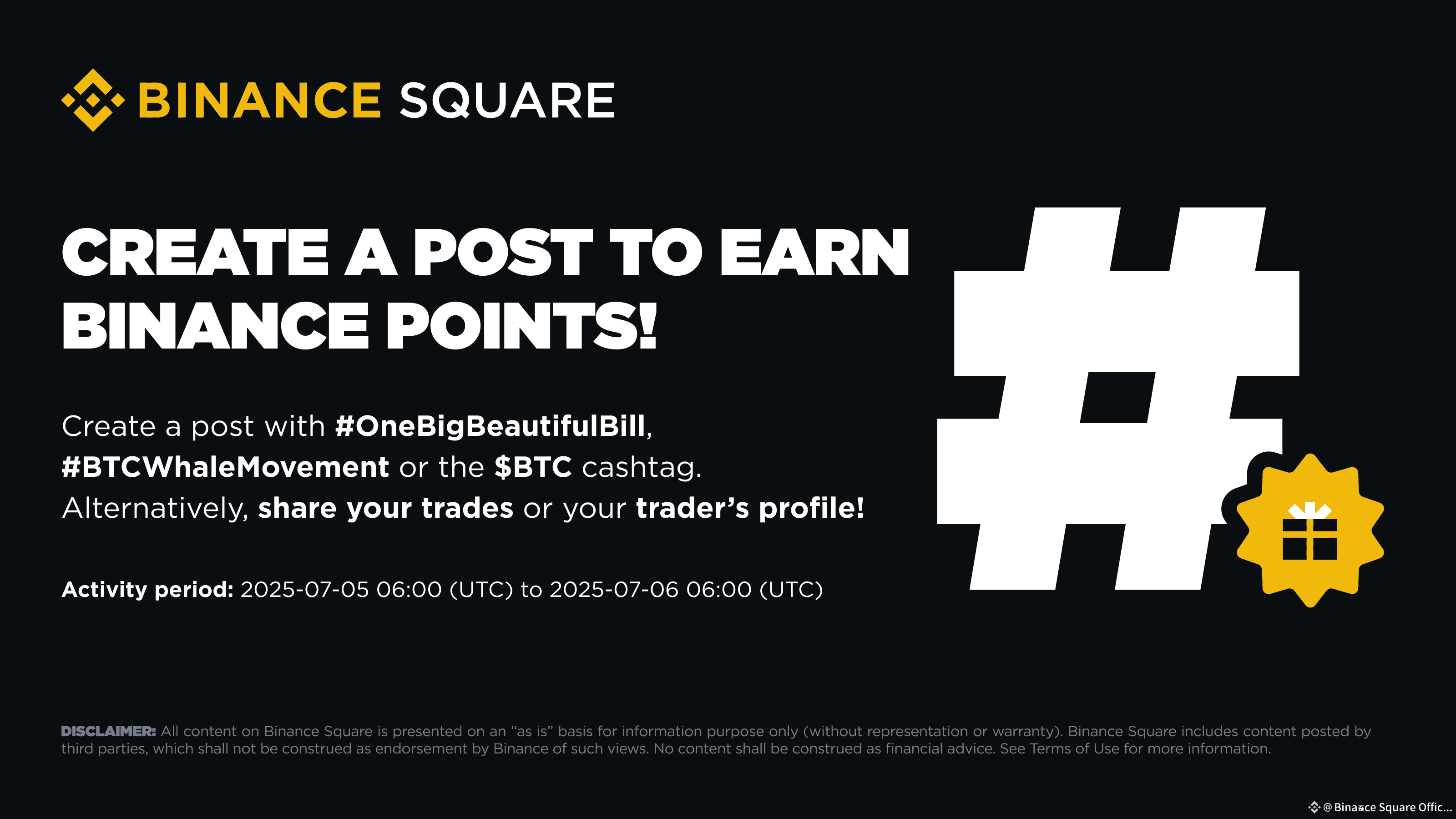 Latest #btcwhalemovement News, Opinions and Feed Today | Binance Square