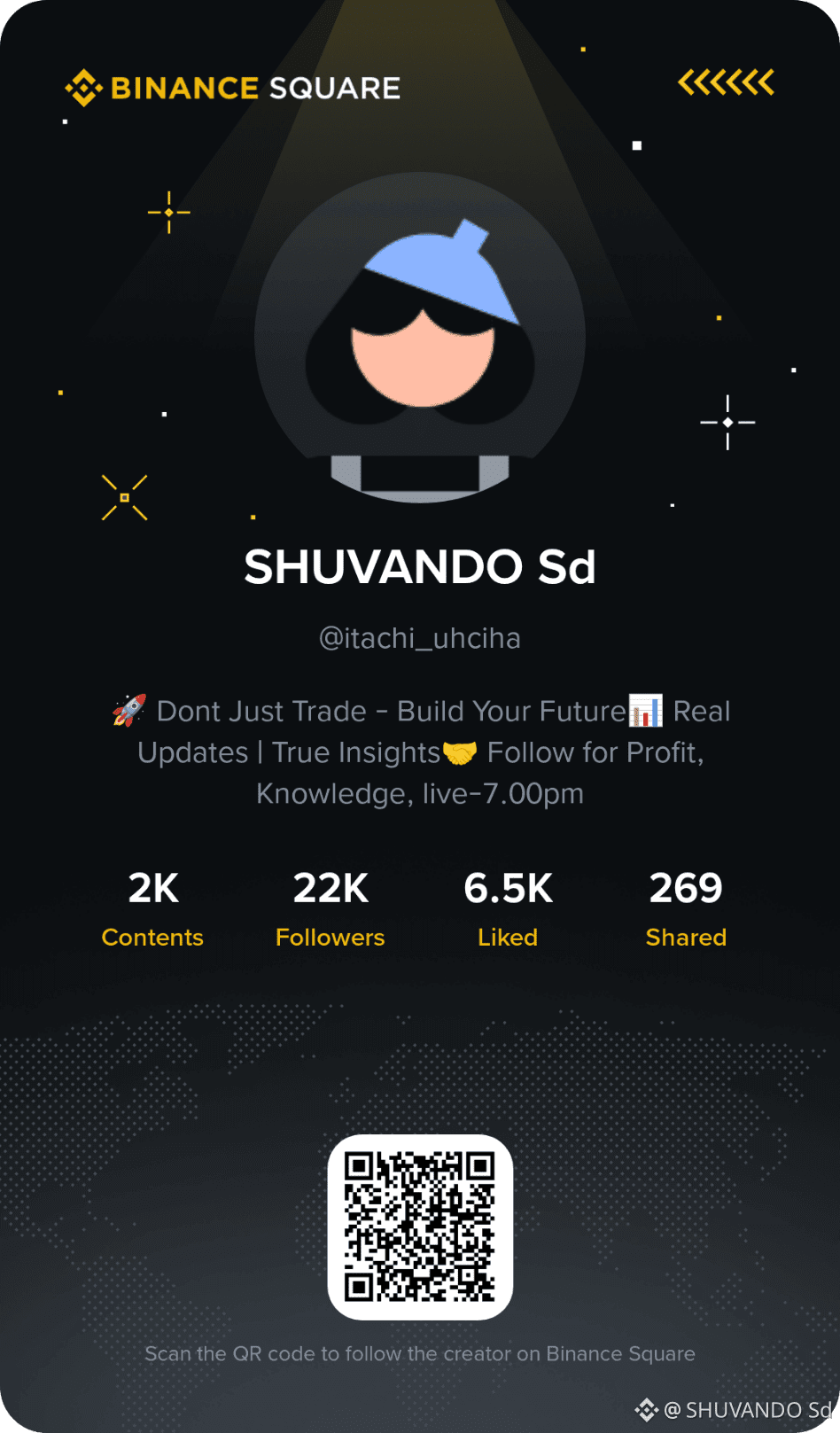 Suggest new profile picture. Type | Triple_S on Binance Square