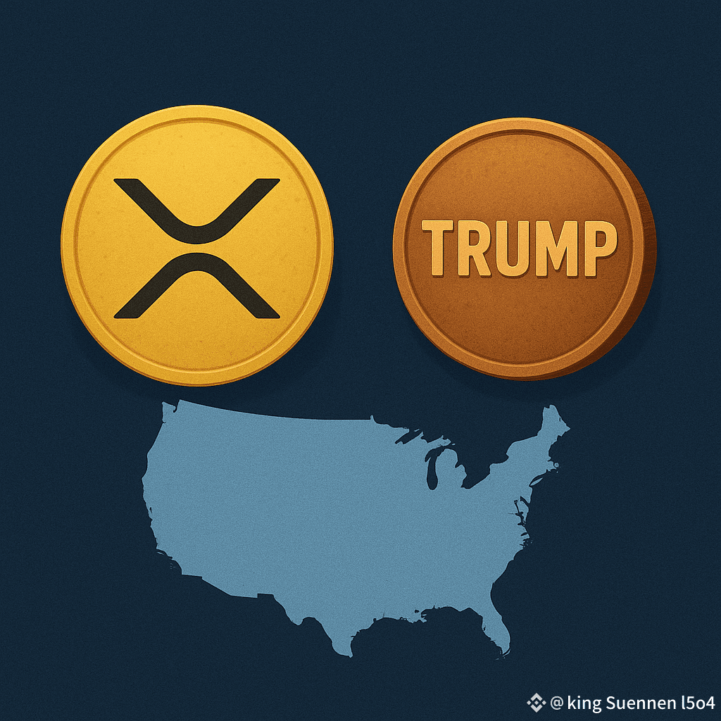 🚀 What If You Bought 400 $XRP and 100 $TRUMP Tokens in 202 | CREPTOqueen  on Binance Square