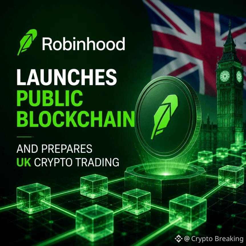 Robinhood Launches Public Blockchain And Prepares Uk Crypto Trading