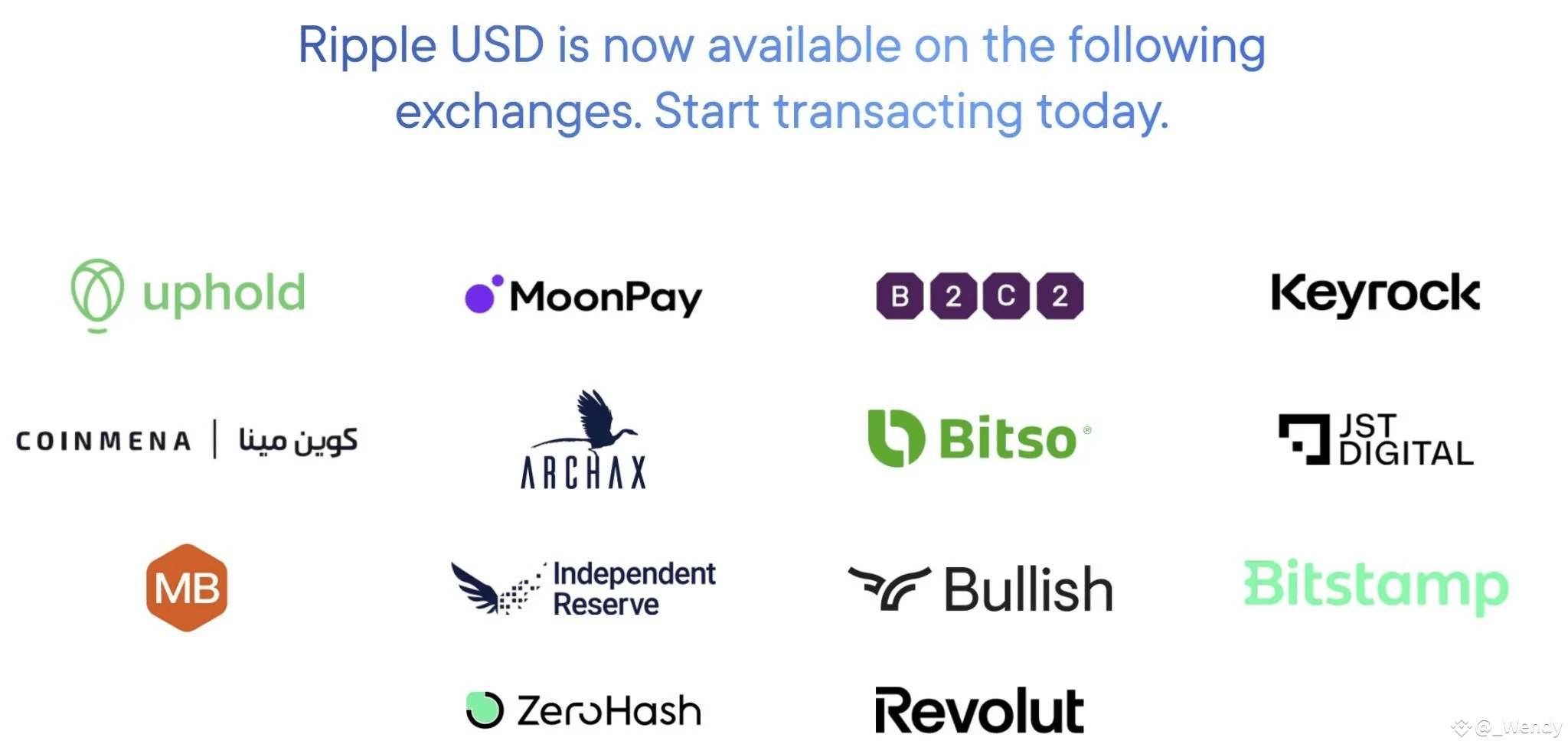 Ripple USD Expands to More Platforms—See the Full List of RLUSD Exchanges |  Wendyy_ on Binance Square