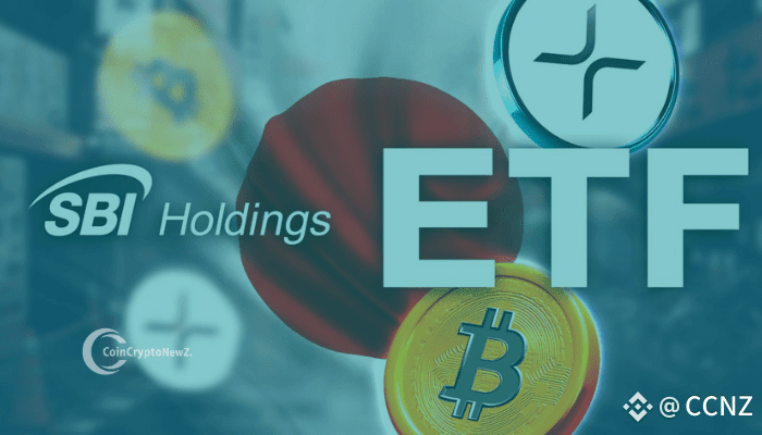 SBI Holdings Pioneers Crypto ETFs in Japan with XRP, Bitcoin, and Gold Blend