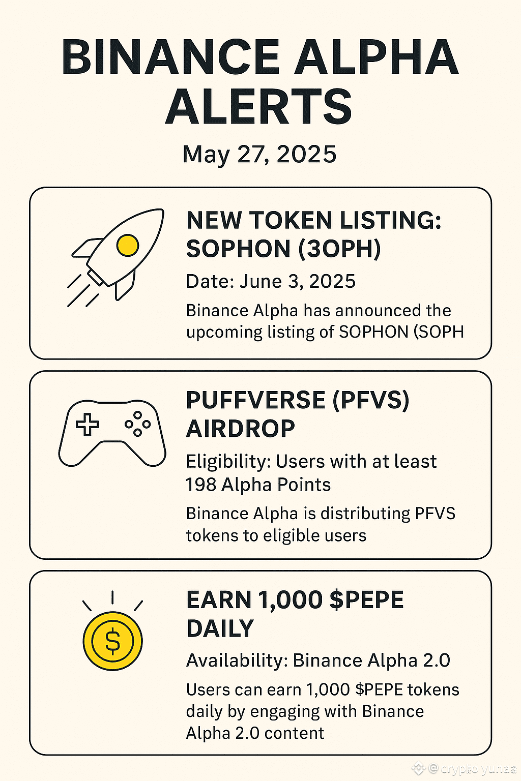 🚀 New Token Listing Announced Binance Alpha has officially | crypto yunaa  on Binance Square