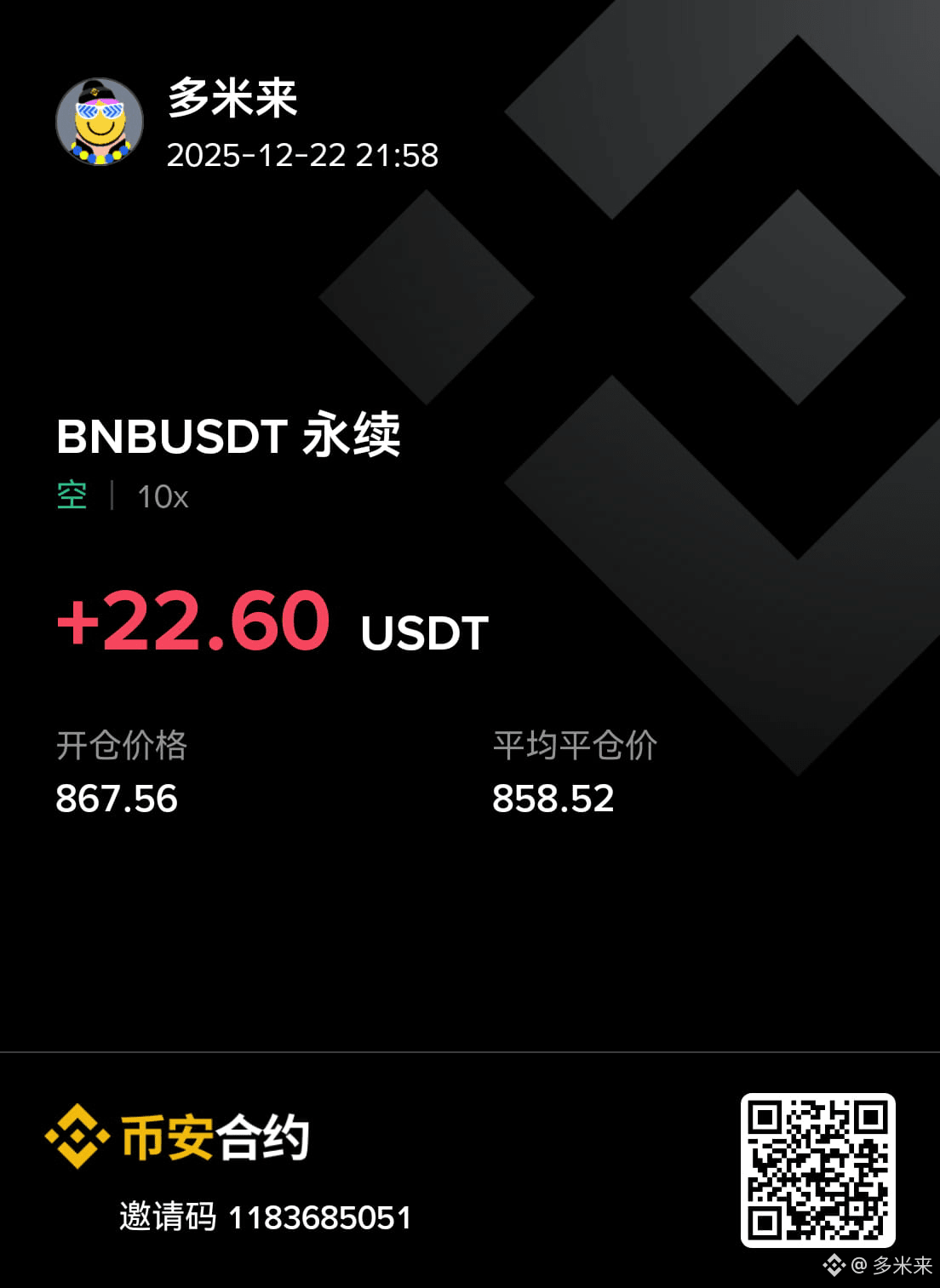 Hồ sơ của 多米来| Binance Square