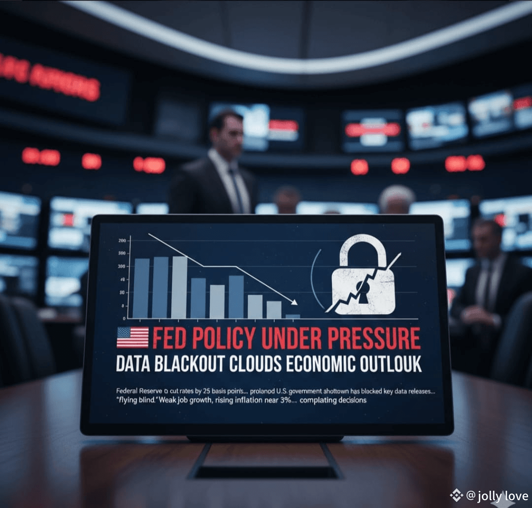🚨🇺🇸 FED IN THE DARK — DATA BLACKOUT STRIKES! ⚡ The U.S. e | jolly love ...